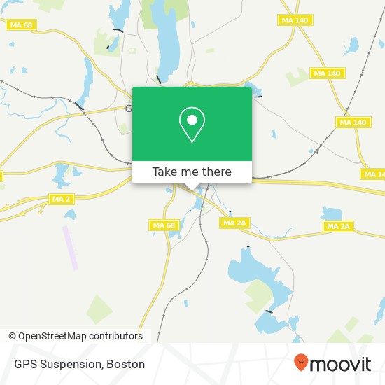 Mapa de GPS Suspension