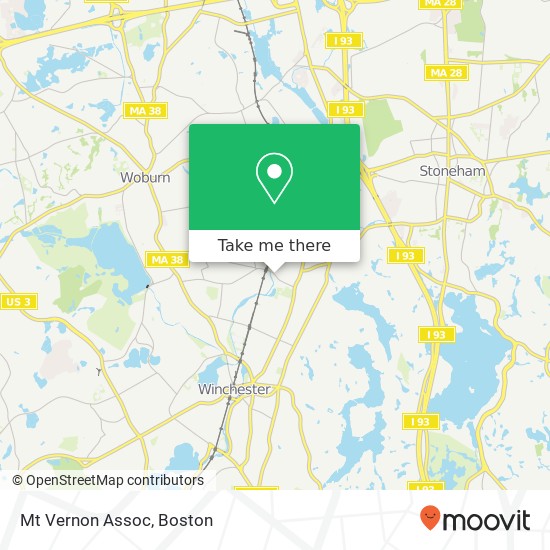 Mt Vernon Assoc map