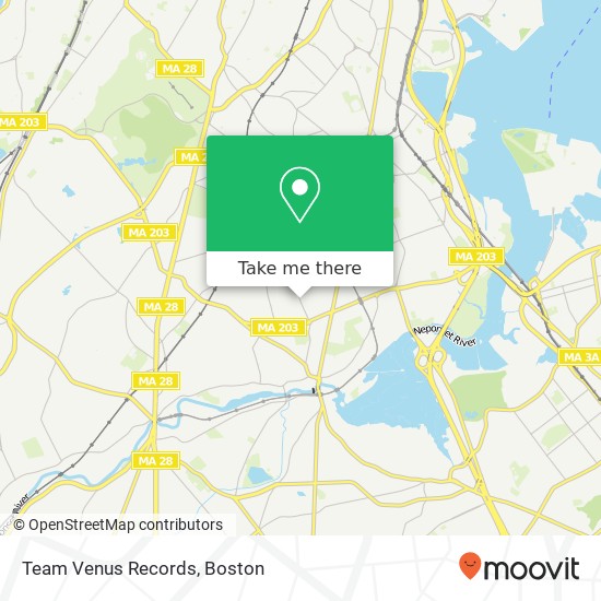 Team Venus Records map