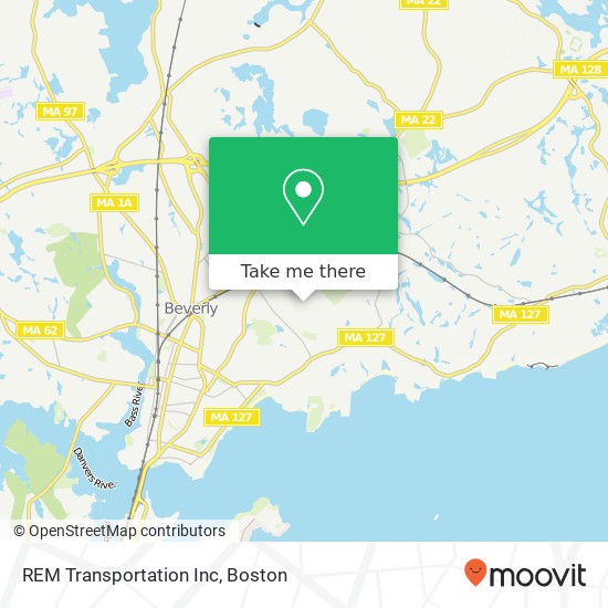 REM Transportation Inc map