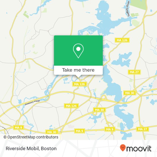 Riverside Mobil map