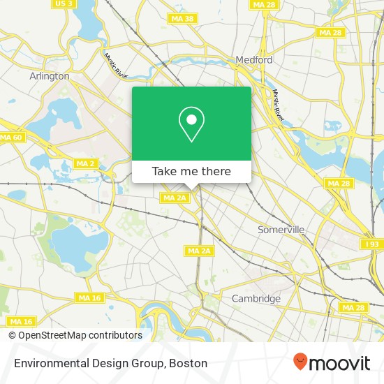 Mapa de Environmental Design Group