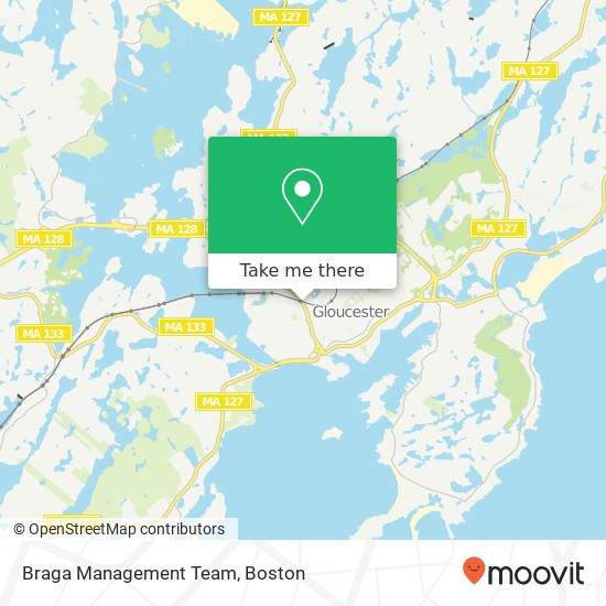 Braga Management Team map