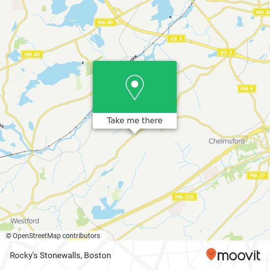 Rocky's Stonewalls map