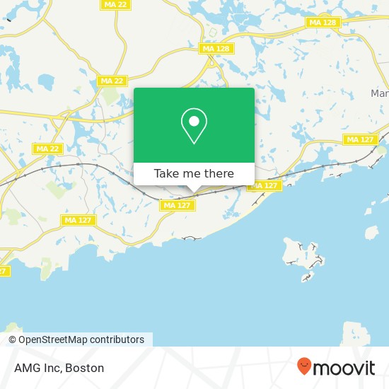 AMG Inc map