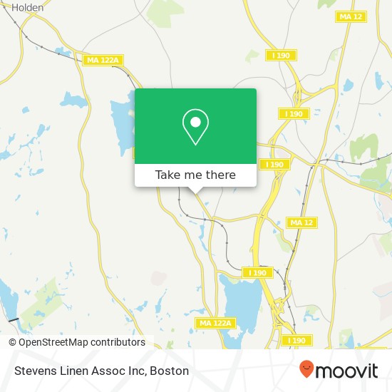 Mapa de Stevens Linen Assoc Inc