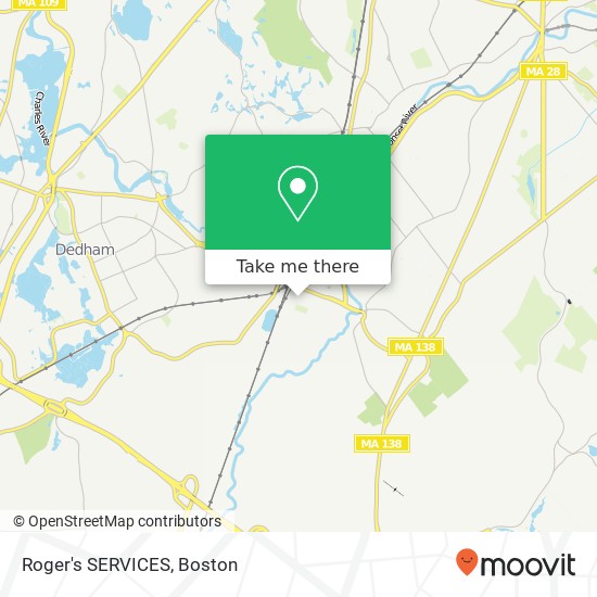 Roger's SERVICES map