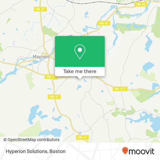 Mapa de Hyperion Solutions