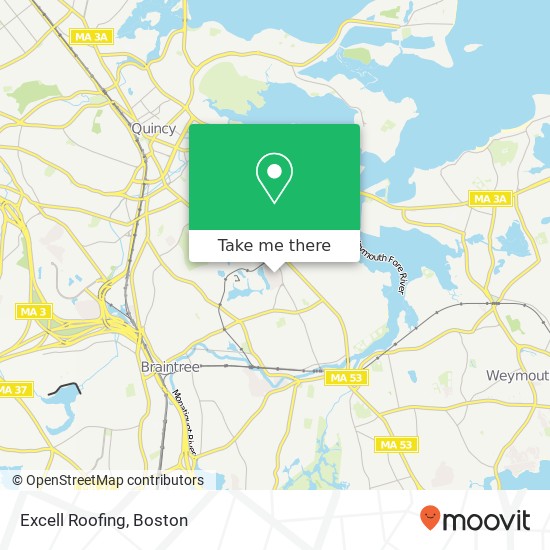 Mapa de Excell Roofing