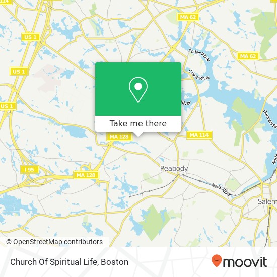 Mapa de Church Of Spiritual Life