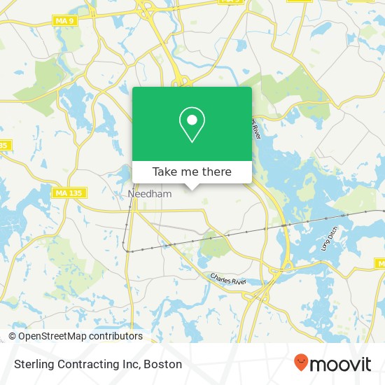Mapa de Sterling Contracting Inc