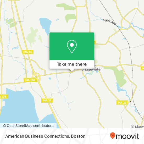 Mapa de American Business Connections