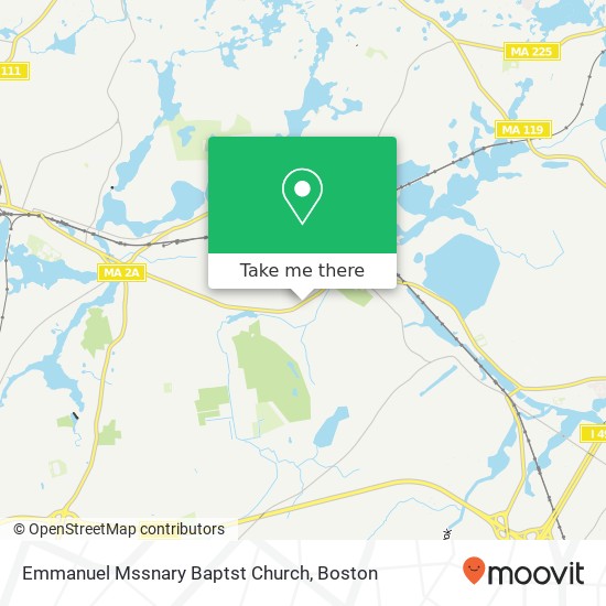 Mapa de Emmanuel Mssnary Baptst Church