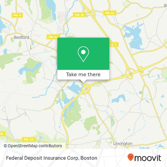 Federal Deposit Insurance Corp map