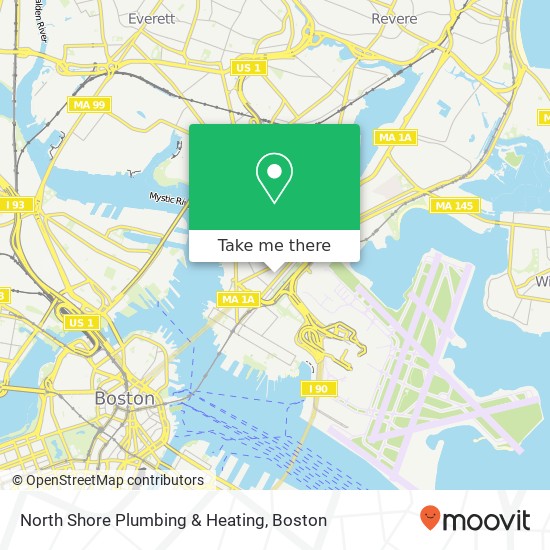 North Shore Plumbing & Heating map