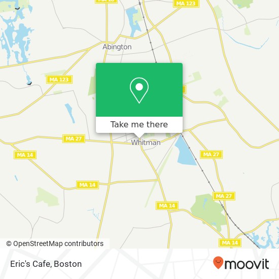 Eric's Cafe map