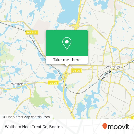 Waltham Heat Treat Co map