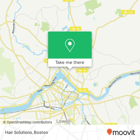 Hair Solutions map