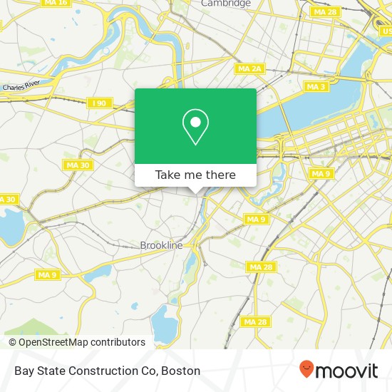 Mapa de Bay State Construction Co