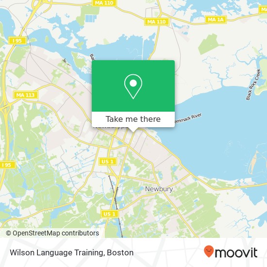 Wilson Language Training map