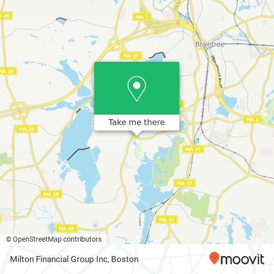 Milton Financial Group Inc map