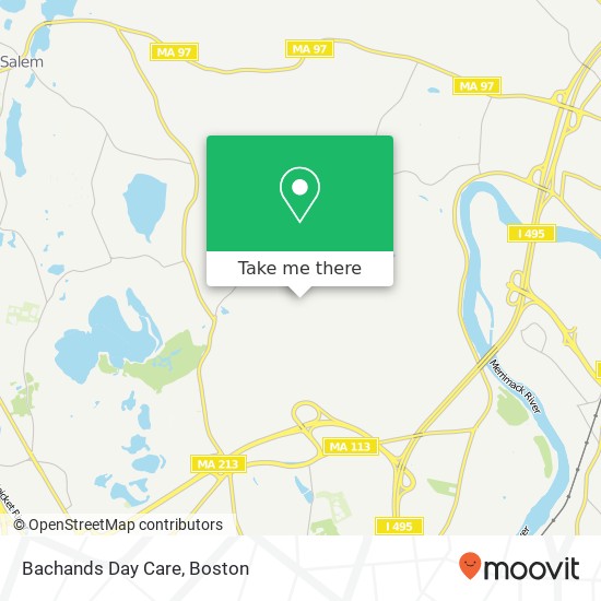 Mapa de Bachands Day Care