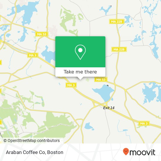 Araban Coffee Co map