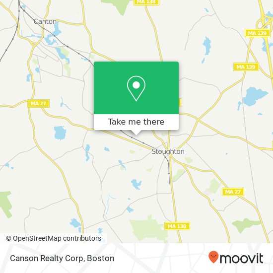 Canson Realty Corp map