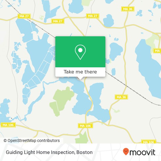 Mapa de Guiding Light Home Inspection