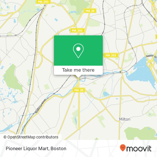 Mapa de Pioneer Liquor Mart