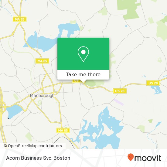 Acorn Business Svc map