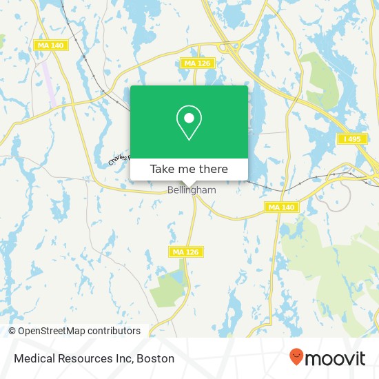 Mapa de Medical Resources Inc