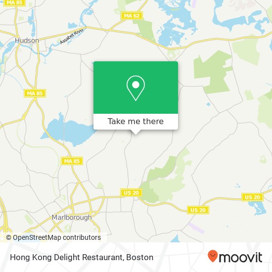 Hong Kong Delight Restaurant map