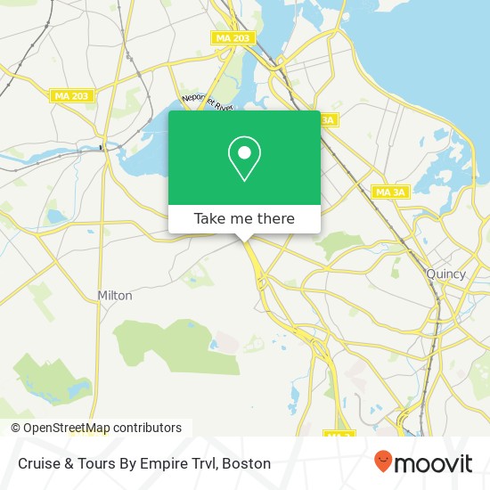 Cruise & Tours By Empire Trvl map