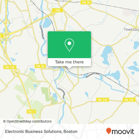 Electronic Business Solutions map