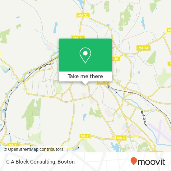 C A Block Consulting map