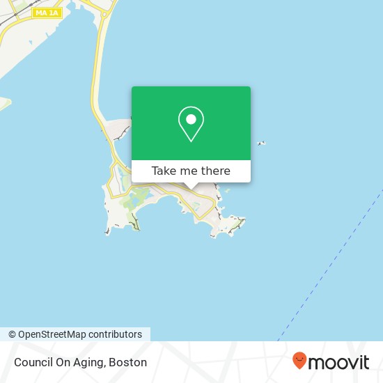 Mapa de Council On Aging