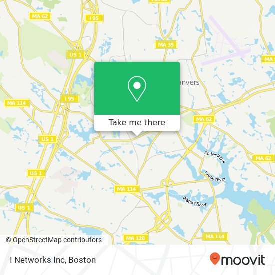 Mapa de I Networks Inc