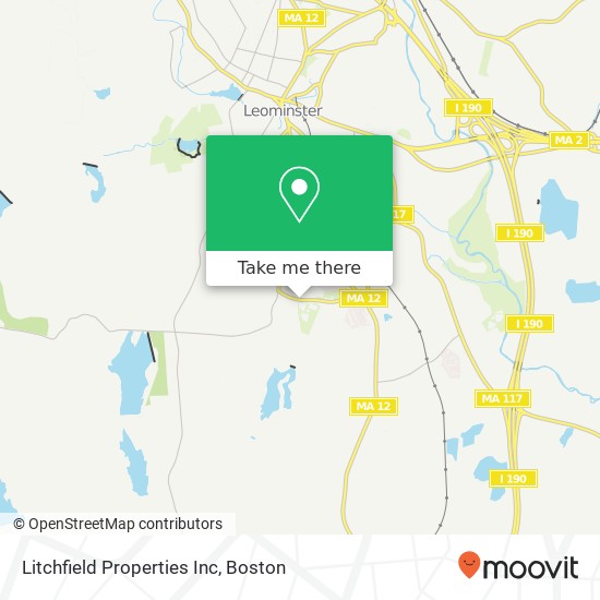 Mapa de Litchfield Properties Inc