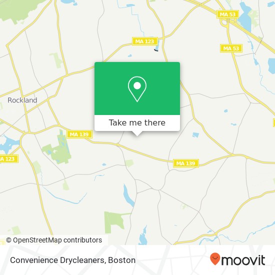 Mapa de Convenience Drycleaners