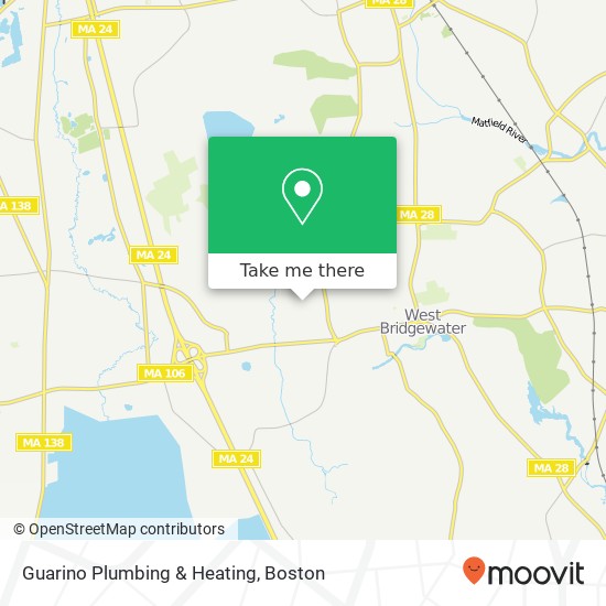 Guarino Plumbing & Heating map