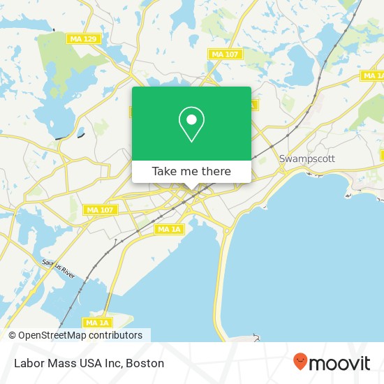 Labor Mass USA Inc map