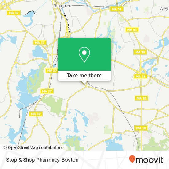 Stop & Shop Pharmacy map