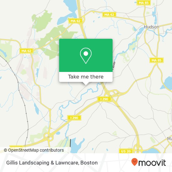 Gillis Landscaping & Lawncare map