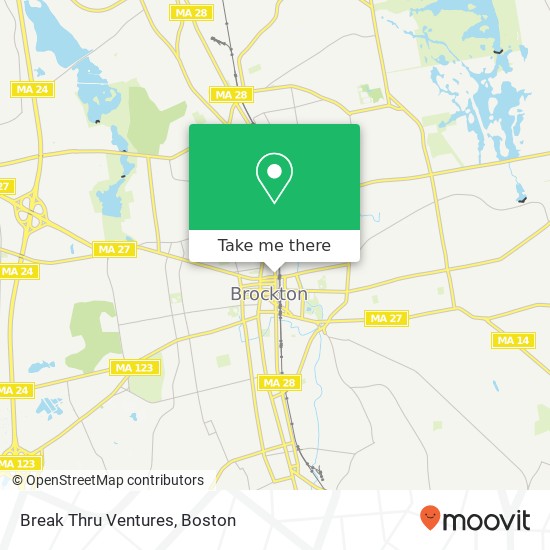 Break Thru Ventures map