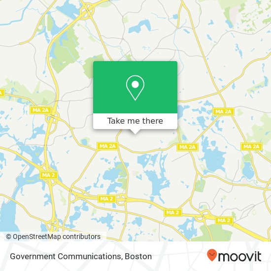 Mapa de Government Communications