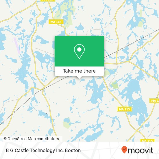 B G Castle Technology Inc map