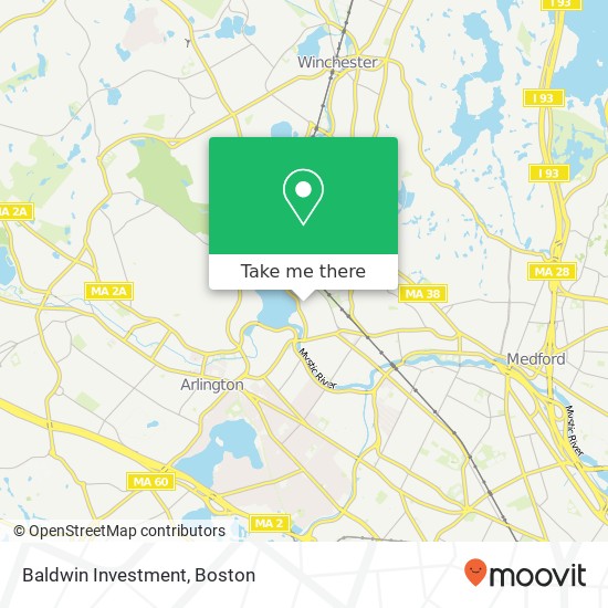 Baldwin Investment map