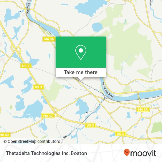 Thetadelta Technologies Inc map