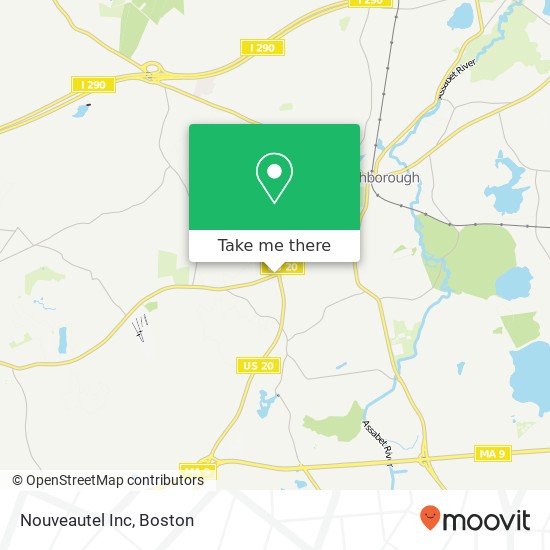 Nouveautel Inc map
